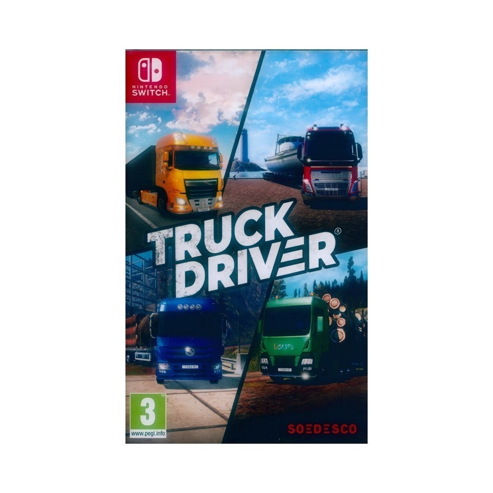 【一起玩】NS SWITCH 卡車司機 中文版 Truck Driver 卡車駕駛 貨車司機 模擬卡車 卡車模擬-細節圖2
