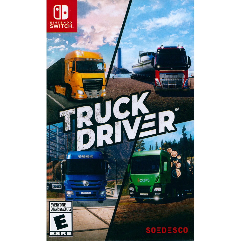 【一起玩】NS SWITCH 卡車司機 中文版 Truck Driver 卡車駕駛 貨車司機 模擬卡車 卡車模擬-規格圖8