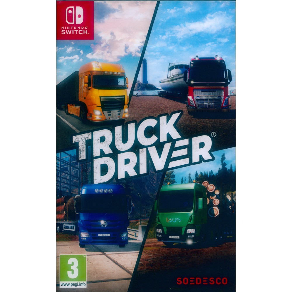 【一起玩】NS SWITCH 卡車司機 中文版 Truck Driver 卡車駕駛 貨車司機 模擬卡車 卡車模擬-規格圖8