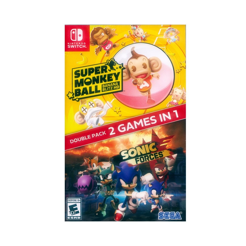 【一起玩】NS SWITCH 音速小子武力+現嚐好滋味！超級猴子球 英文美版 Sonic Forces  Monkey-細節圖2