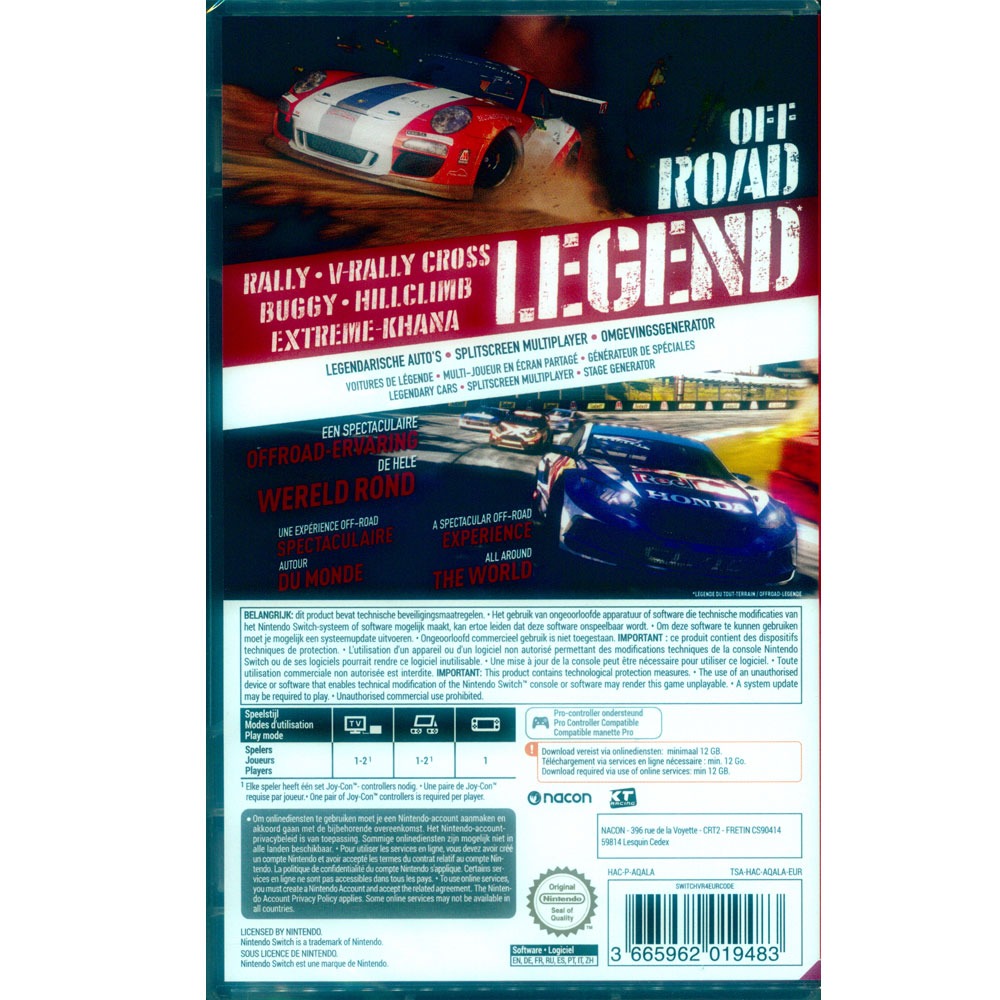 【一起玩】 NS SWITCH 越野英雄4 中英文歐版 V-Rally 4 (盒裝序號)  拉力賽車 越野賽車-細節圖3