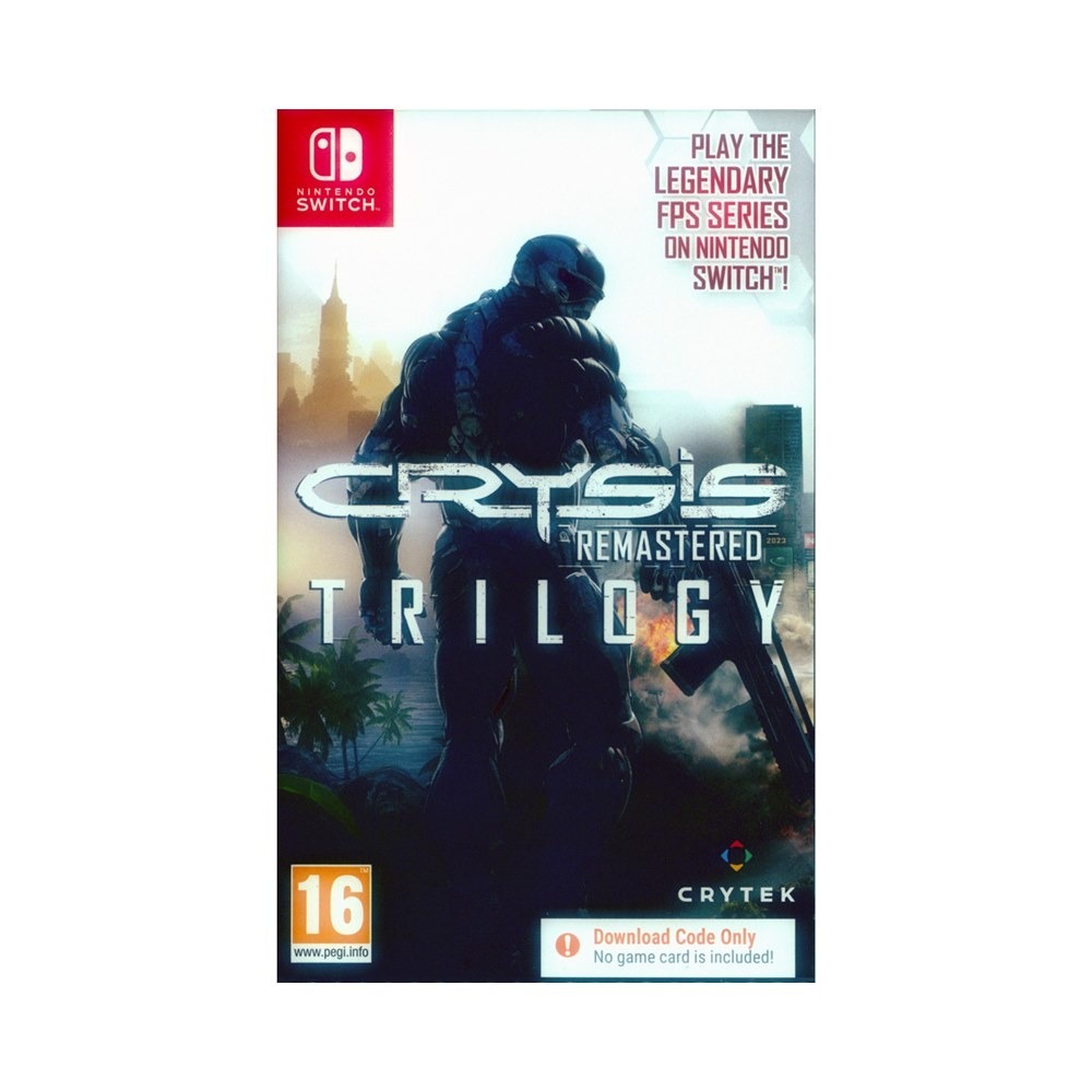 【一起玩】 NS SWITCH 末日之戰 重製版 三部曲 中英文歐版 (盒裝序號) Crysis Trilogy-細節圖2