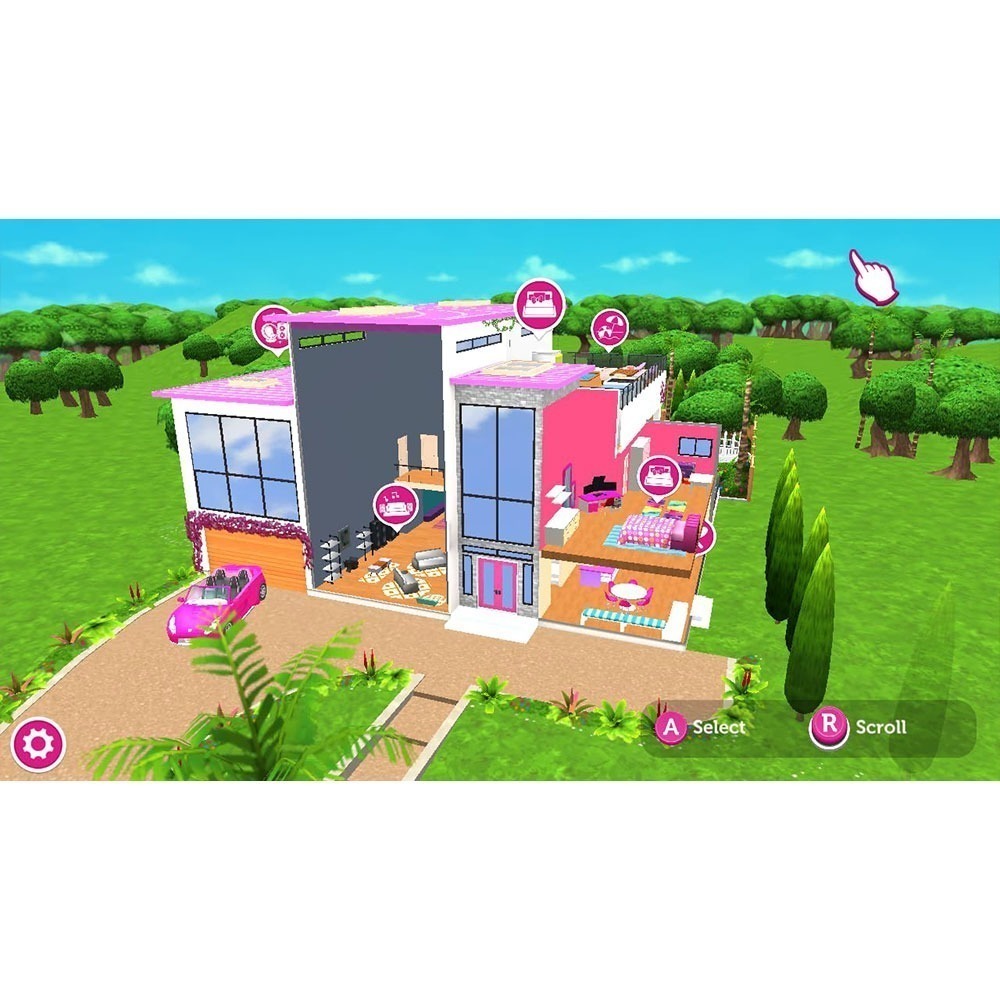 【一起玩】NS SWITCH 芭比夢幻屋冒險旅程 中英日文美版 Barbie DreamHouse Adventure-細節圖6