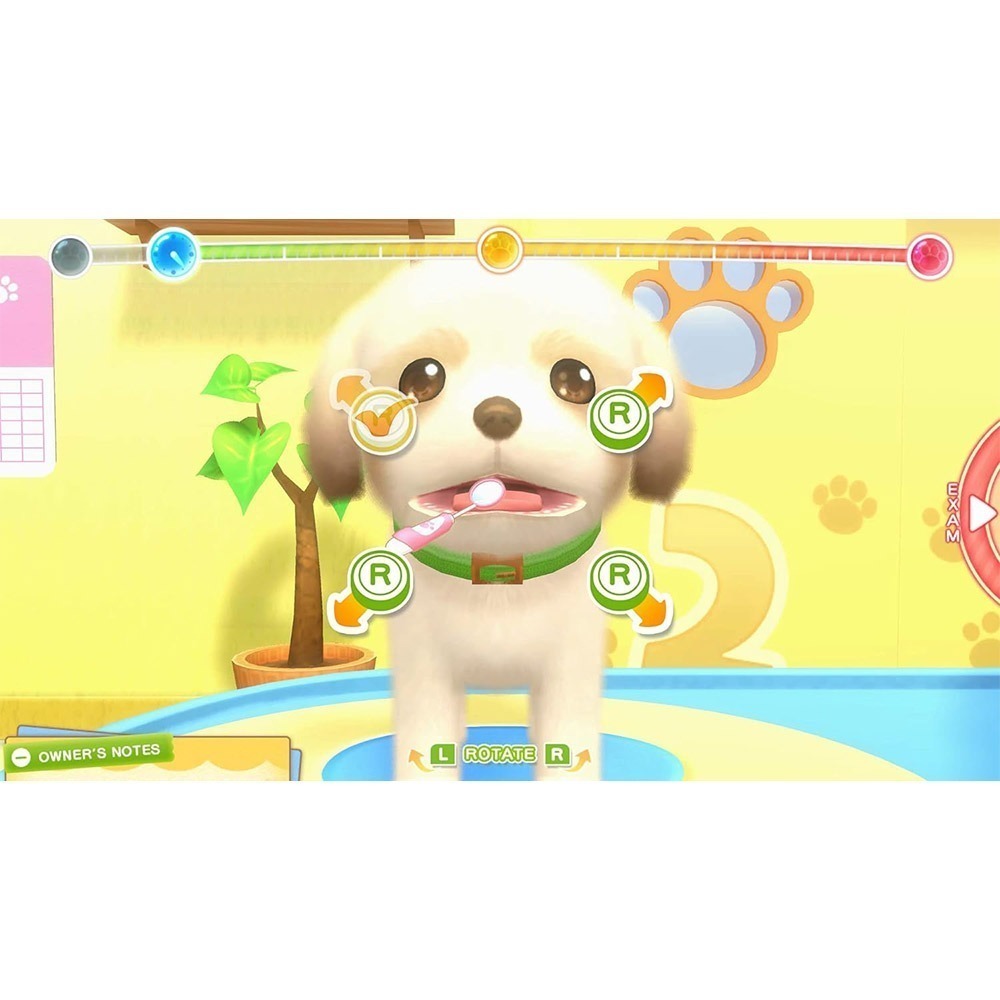 【一起玩】NS SWITCH 貓貓狗狗動物醫院 Pups  Purrs Animal Hospital 汪汪喵喵-細節圖4