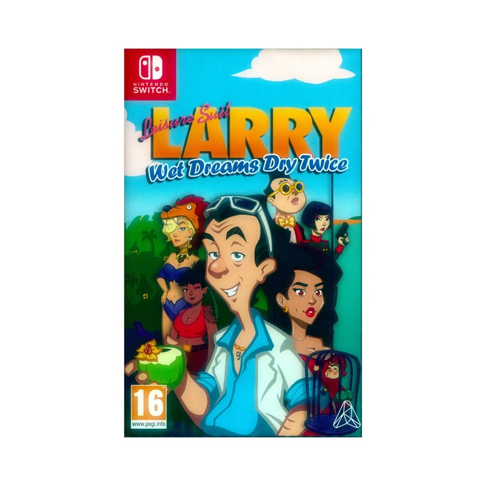 【一起玩】NS SWITCH 幻想空間：孤島精魂 中英文歐版 Leisure Suit Larry Wet Dreams-細節圖2