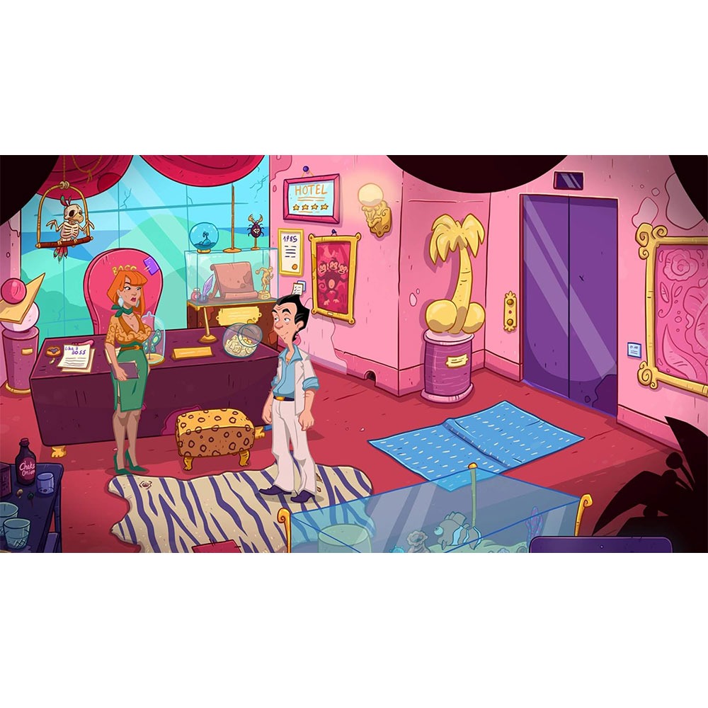 【一起玩】NS SWITCH 幻想空間：孤島精魂 中英文歐版 Leisure Suit Larry Wet Dreams-細節圖4