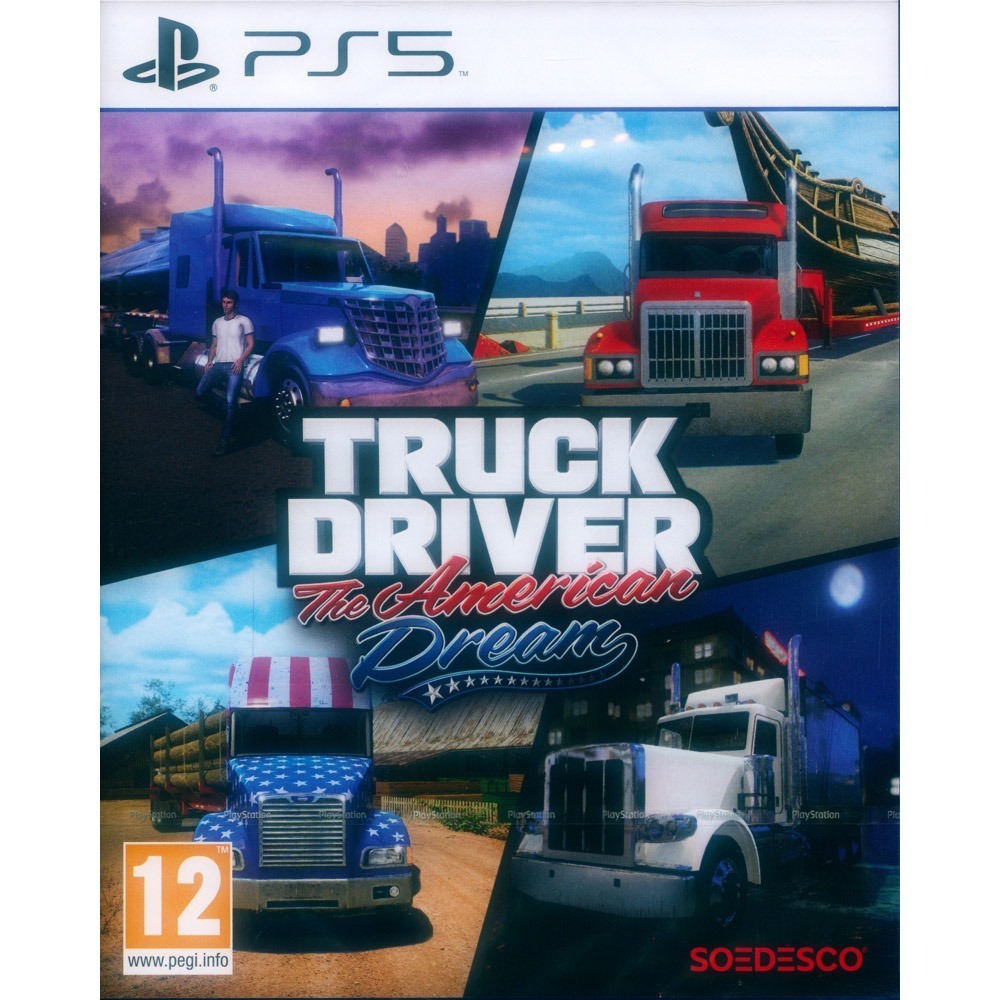【一起玩】PS5 卡車司機 美國夢 中文版 Truck Driver: The American Dream貨車駕駛-規格圖8