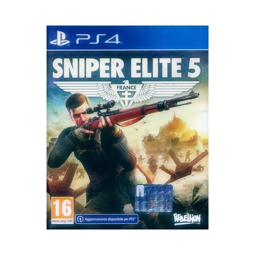 【一起玩】PS4 狙擊之神 5 狙擊精英 5 中文版 Sniper Elite 5 可免費升級PS5版本-細節圖2