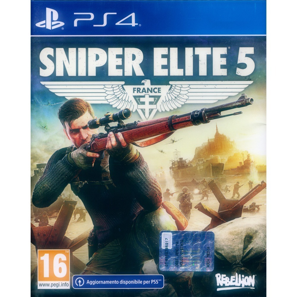 【一起玩】PS4 狙擊之神 5 狙擊精英 5 中文版 Sniper Elite 5 可免費升級PS5版本-規格圖8