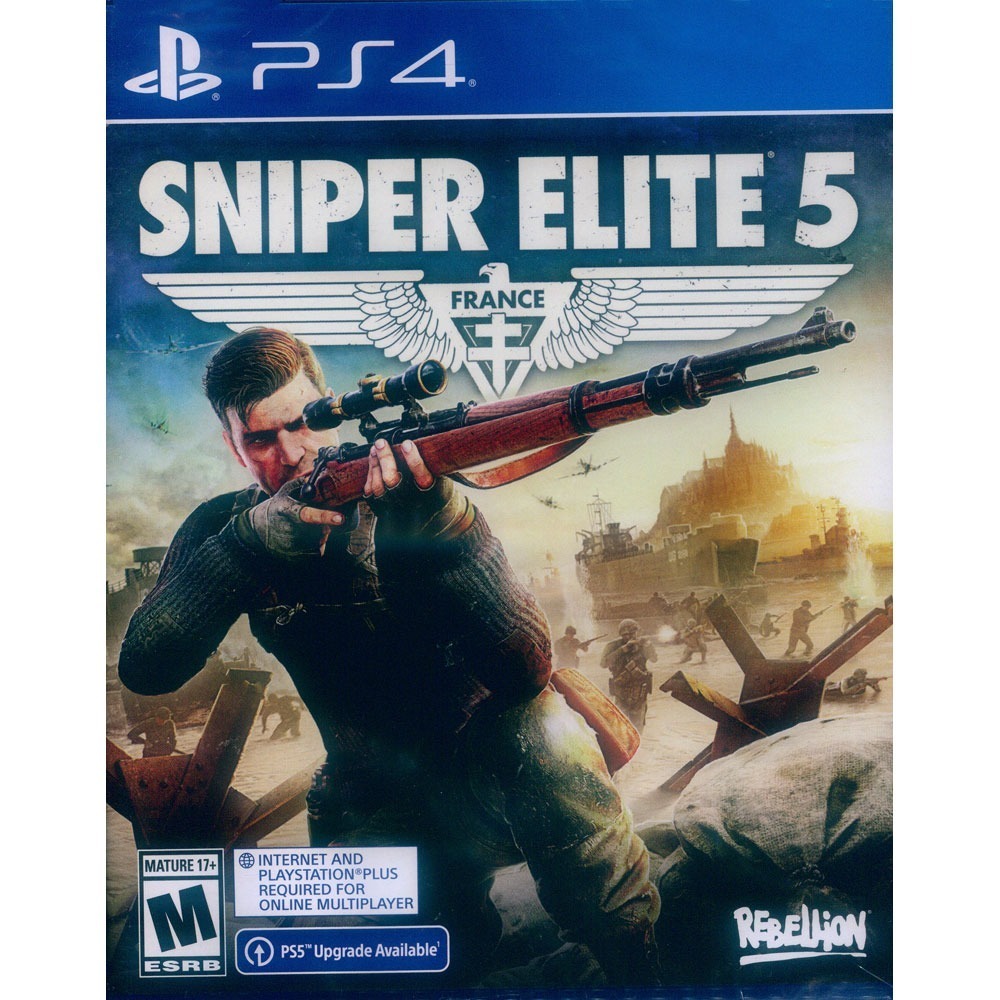 【一起玩】PS4 狙擊之神 5 狙擊精英 5 中文版 Sniper Elite 5 可免費升級PS5版本-規格圖8