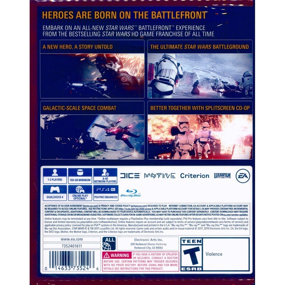 【一起玩】PS4 星際大戰 戰場前線 2 中英文美版 Star Wars Battlefront II-細節圖3