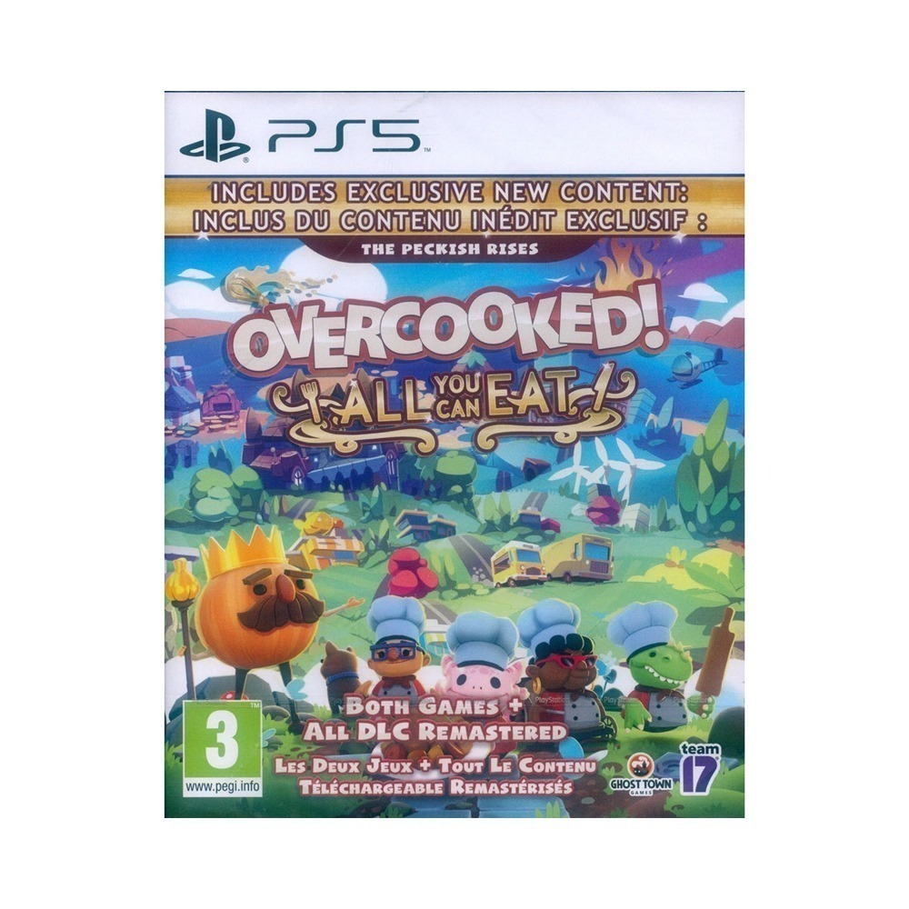 【一起玩】PS5 胡鬧廚房！全都好吃 中文歐版 煮過頭1+2 煮過頭1 煮過頭2 Overcooked-細節圖2