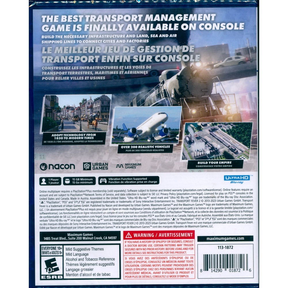 【一起玩】PS5 運輸業大亨 2 中文版 Transport Fever 2 (天天出貨)-細節圖3