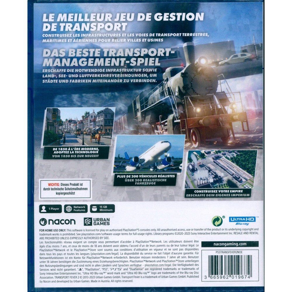 【一起玩】PS5 運輸業大亨 2 中文版 Transport Fever 2 (天天出貨)-細節圖5