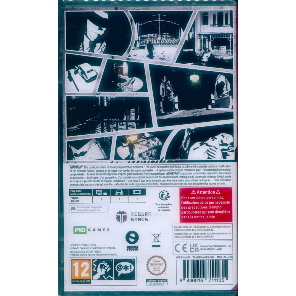 【一起玩】 NS SWITCH 白夜 中英日文歐版 White Night 白晝之夜-細節圖3