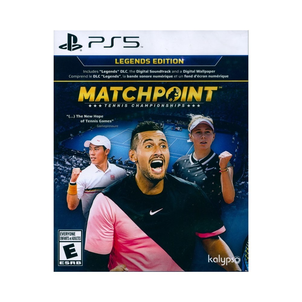 【一起玩】PS5 決勝點：網球冠軍賽 傳奇版 中文版 Matchpoint Tennis Championship-細節圖2