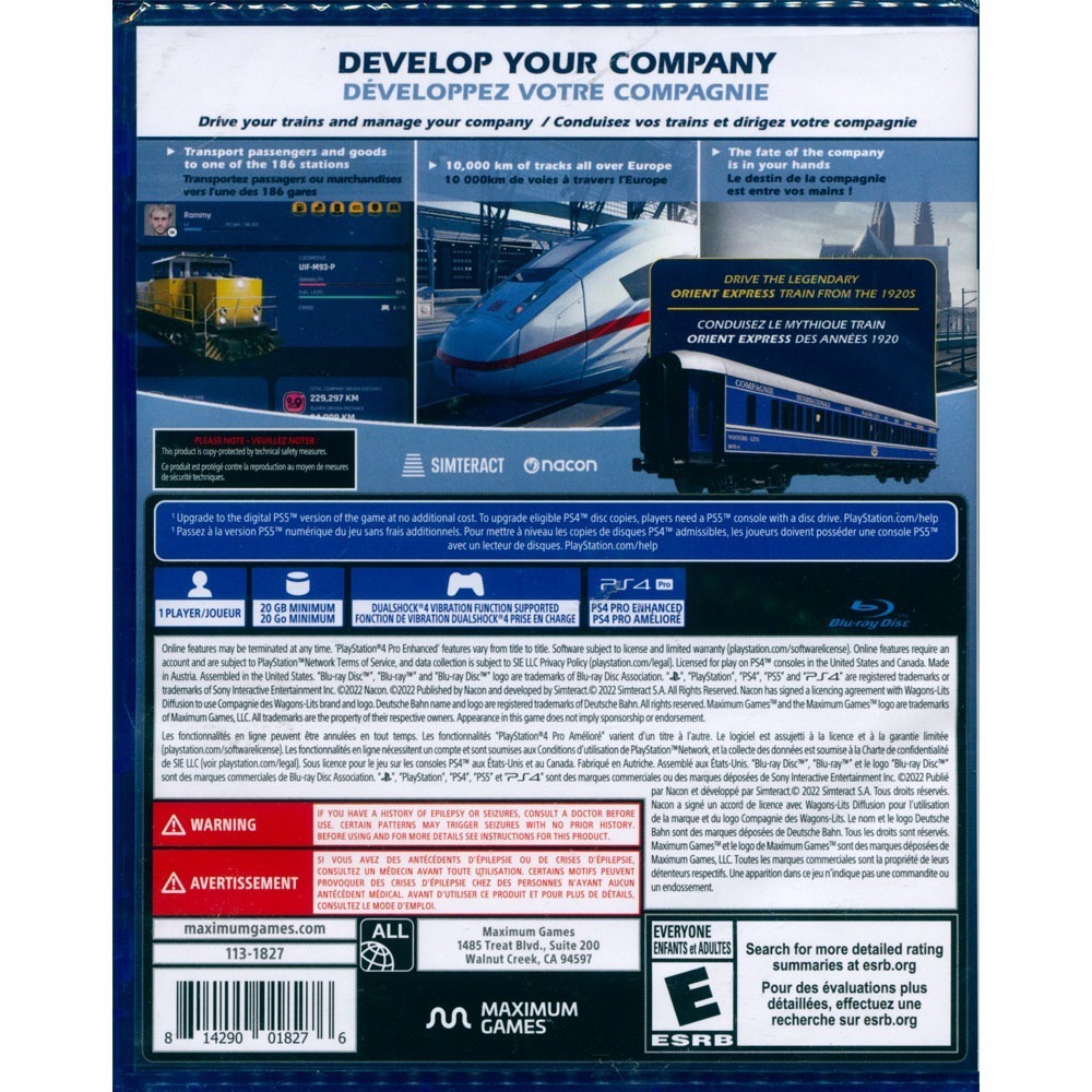 【一起玩】PS4 模擬人生：鐵道模擬 中英日文美版 Train Life Railway Simulator可升PS5-細節圖2