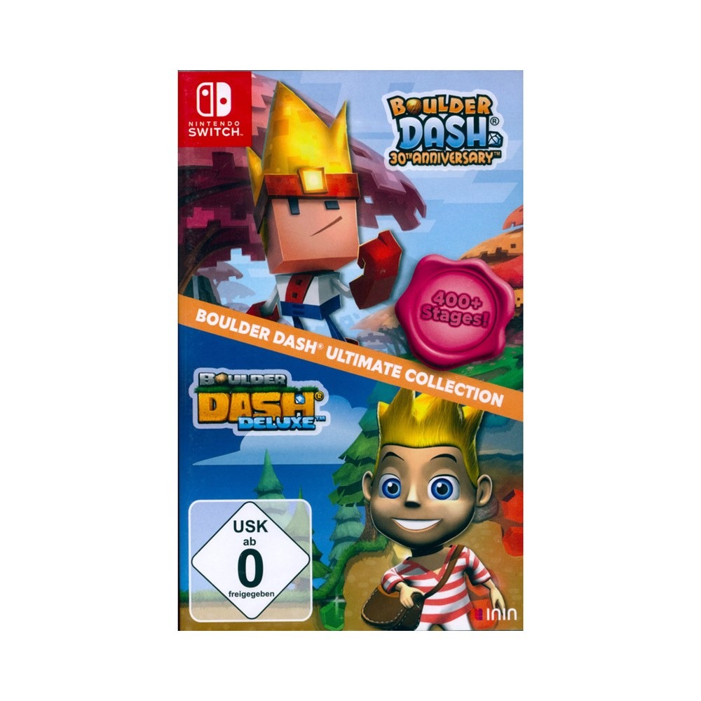 【一起玩】NS Switch 巨石冒險：終極版 中英日文歐版 Boulder Dash Ultimate-細節圖2