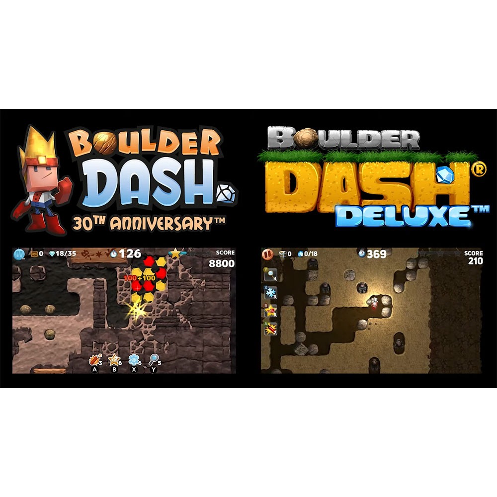 【一起玩】NS Switch 巨石冒險：終極版 中英日文歐版 Boulder Dash Ultimate-細節圖4