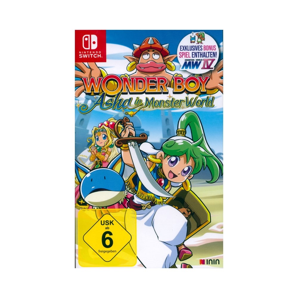 【一起玩】NS Switch 神奇男孩 雅莎在怪物世界 中英日文歐版 WONDER BOY ASHA-細節圖2