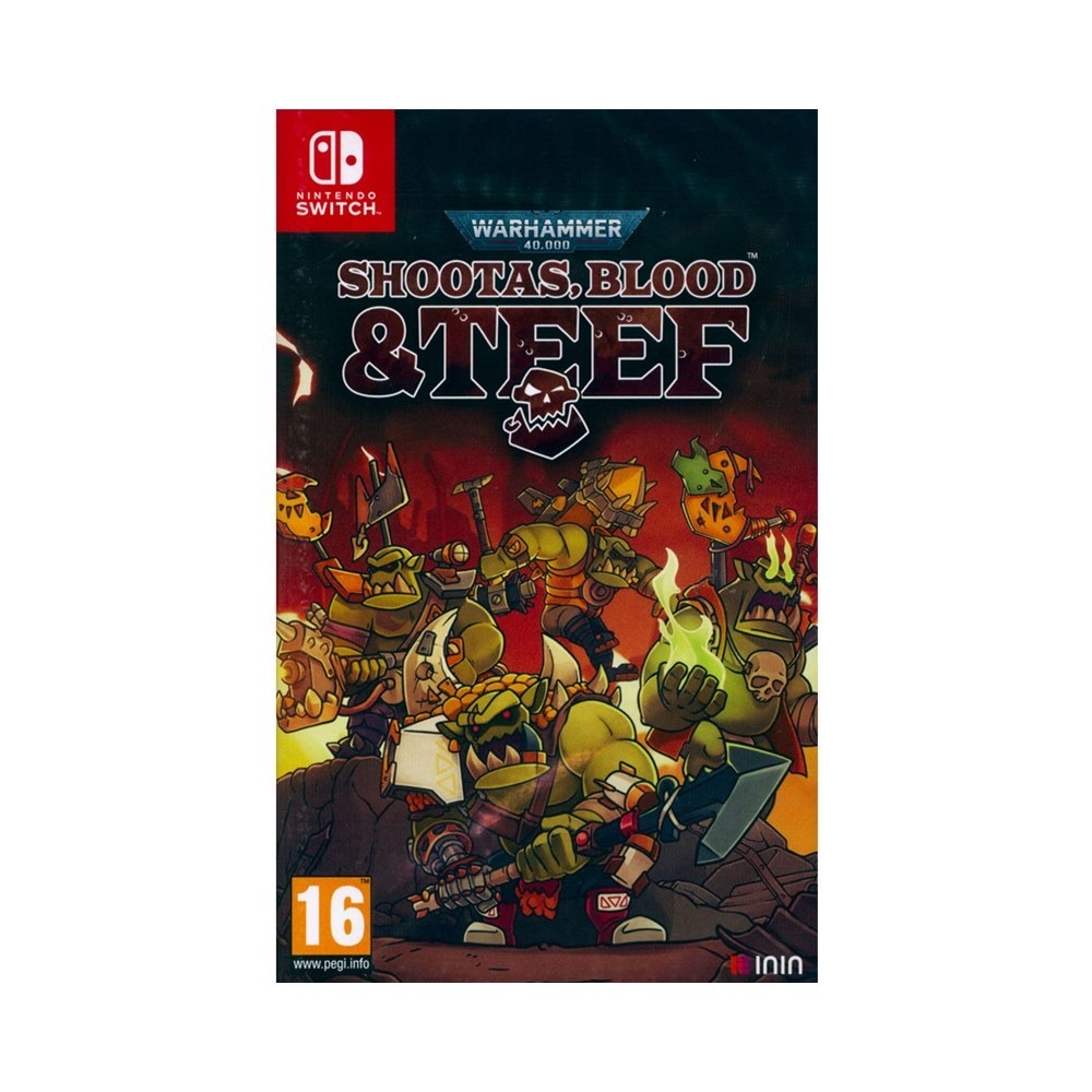 【一起玩】NS SWITCH 戰鎚 40K：射擊、血、TEEF 中英日文歐版 Warhammer 40,000-細節圖2