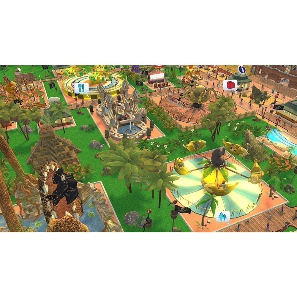 【一起玩】NS SWITCH 模擬樂園：冒險 豪華版 英文版 RollerCoaster Tycoon Deluxe-細節圖7