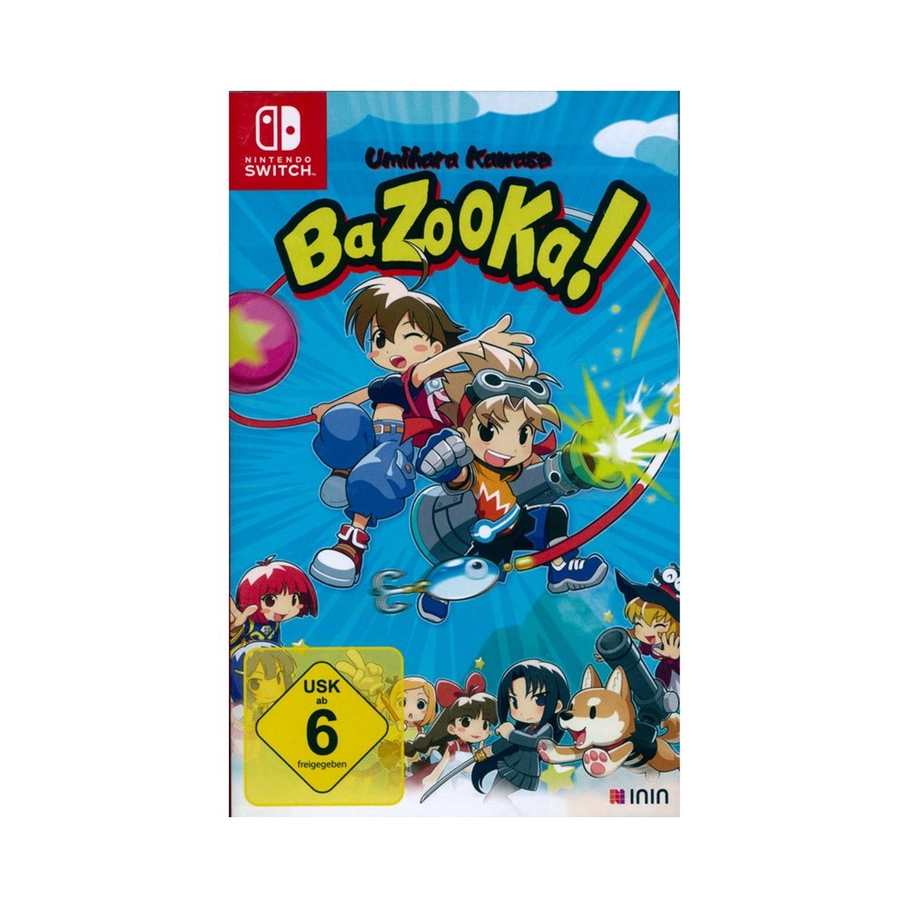 【一起玩】NS Switch 海腹川背 BaZooKa! 中英日文歐版 Umihara Kawase BaZooKa-細節圖2
