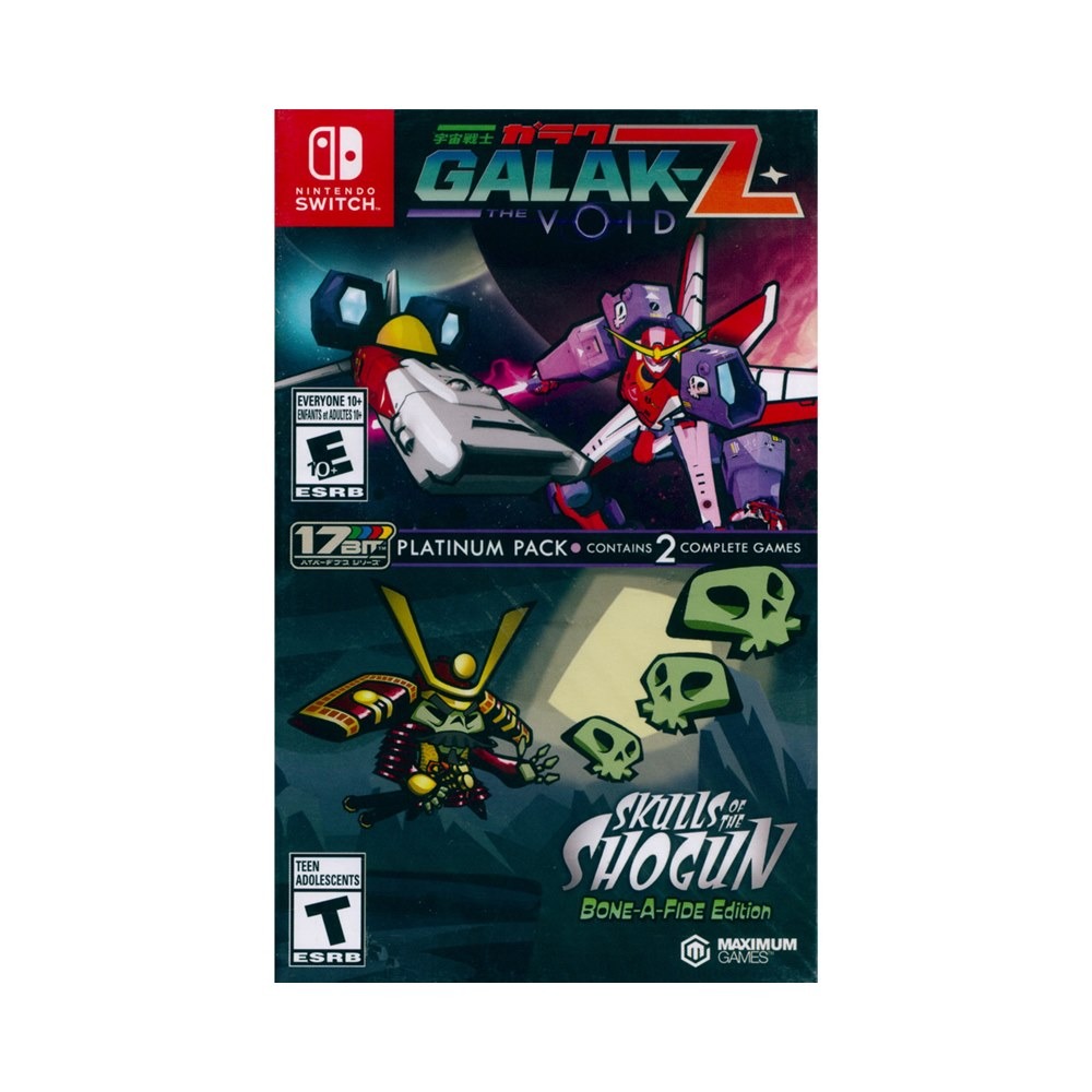 【一起玩】NS SWITCH 宇宙戰士 格拉克 Z + 幕府將軍頭骨 真之骨 合輯 Galak-Z Skulls-細節圖2