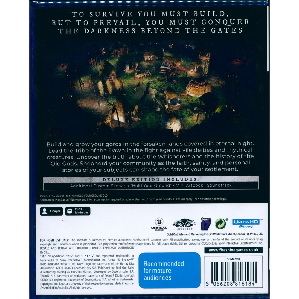 【一起玩】PS5 戈德 豪華版 中英日文澳版 GORD Deluxe Edition-細節圖3