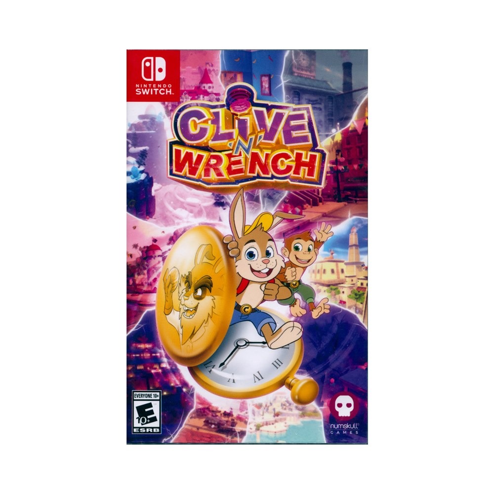 【一起玩】NS SWITCH 猴兔大作戰 中英日文美版 Clive N Wrench-細節圖2