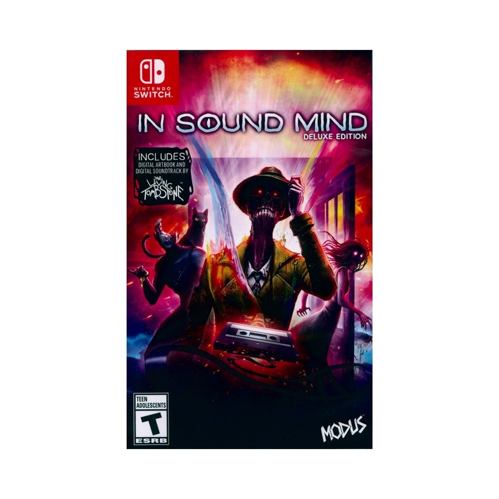 【一起玩】NS SWITCH 響靈冥思 腦內畸因 豪華版 中英日文美版 In Sound Mind Deluxe-細節圖2