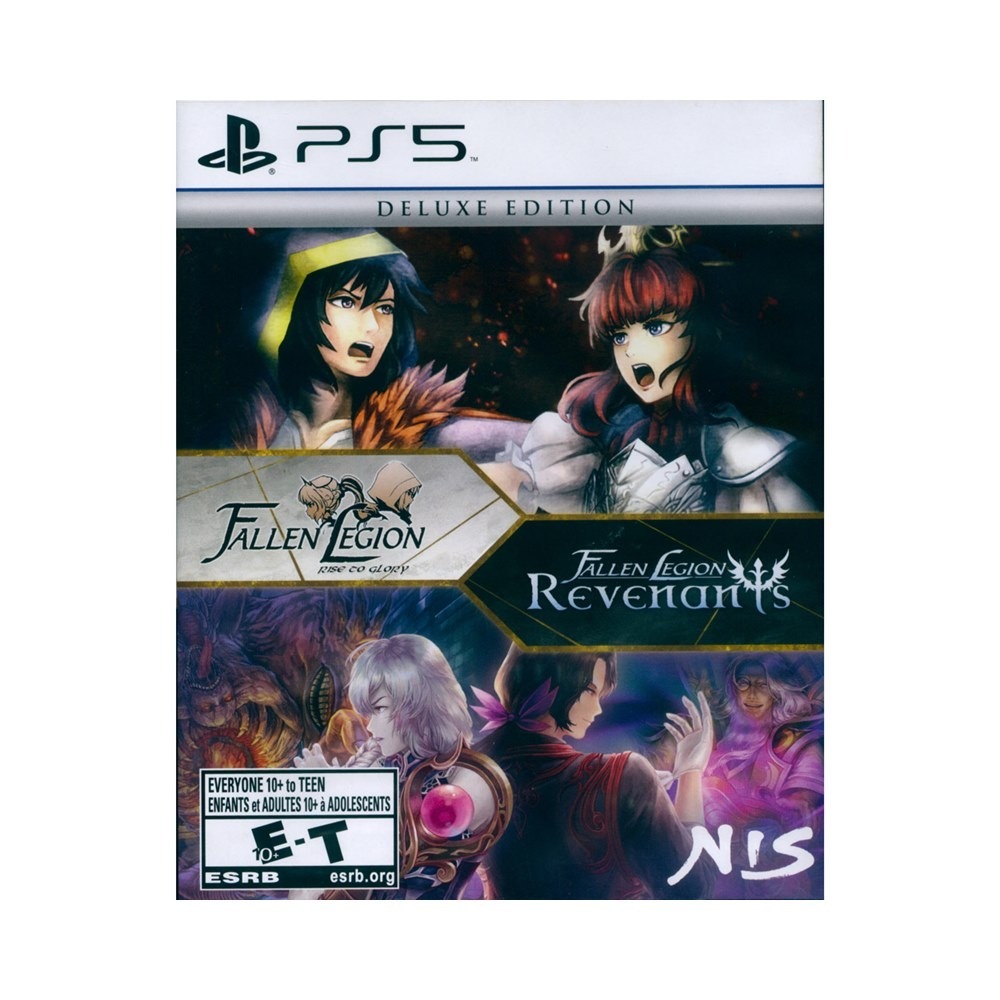 【一起玩】PS5 墮落軍團：榮光崛起 + 墮落軍團 亡靈歸途 豪華版 英文美版 Fallen Legion-細節圖2