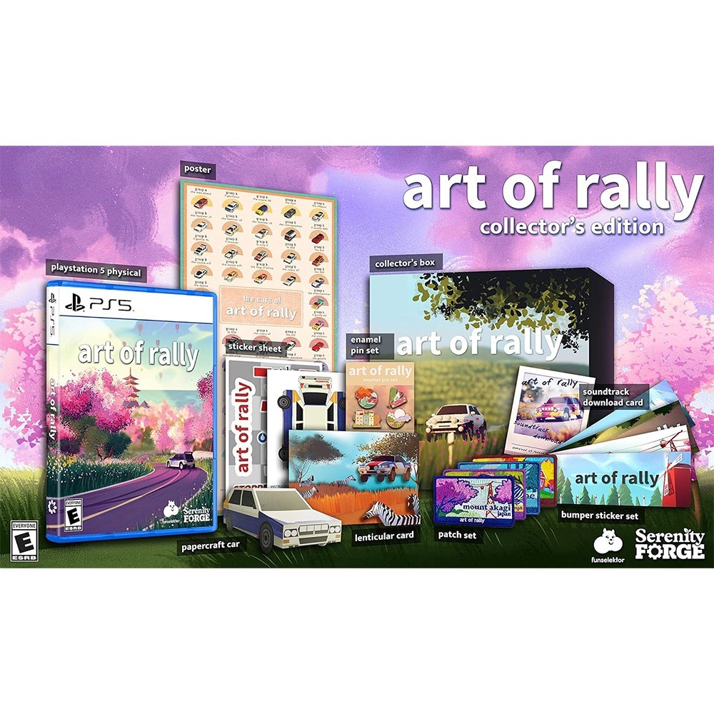 【一起玩】PS5 越野拉力賽藝術 收藏版 中英日文美版 Art of Rally Collectors Edition-細節圖4