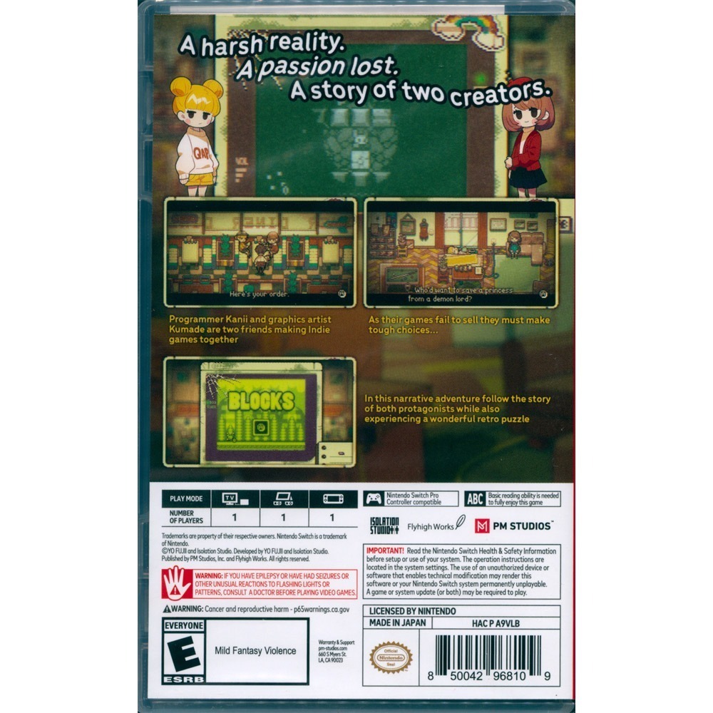【一起玩】NS SWITCH 再見世界 中英日文美版 Goodbye World-細節圖2