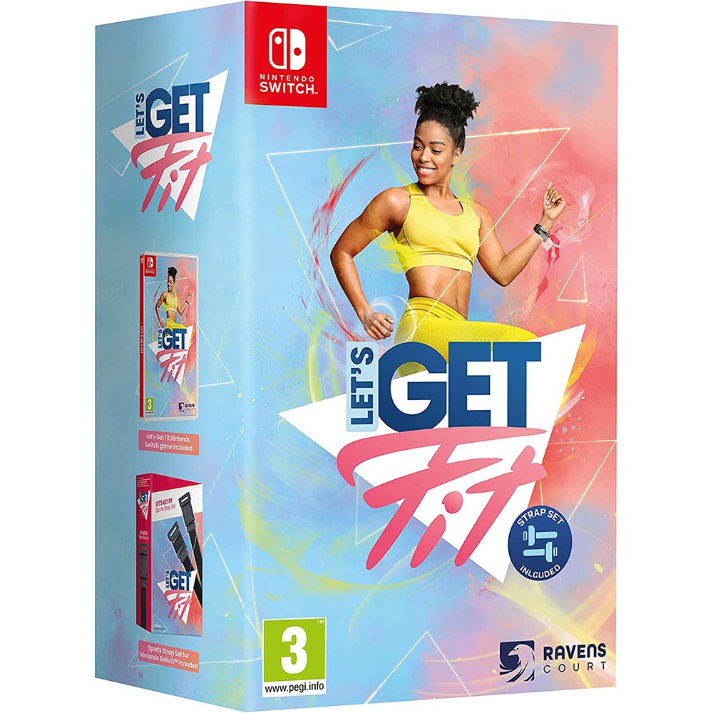 【一起玩】 NS SWITCH 一起健身吧 中英日文歐版 Let＇s Get Fit (現貨全新)-細節圖2