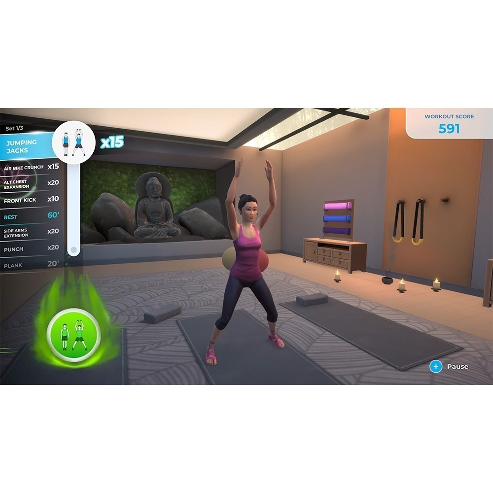 【一起玩】 NS SWITCH 一起健身吧 中英日文歐版 Let＇s Get Fit (現貨全新)-細節圖9