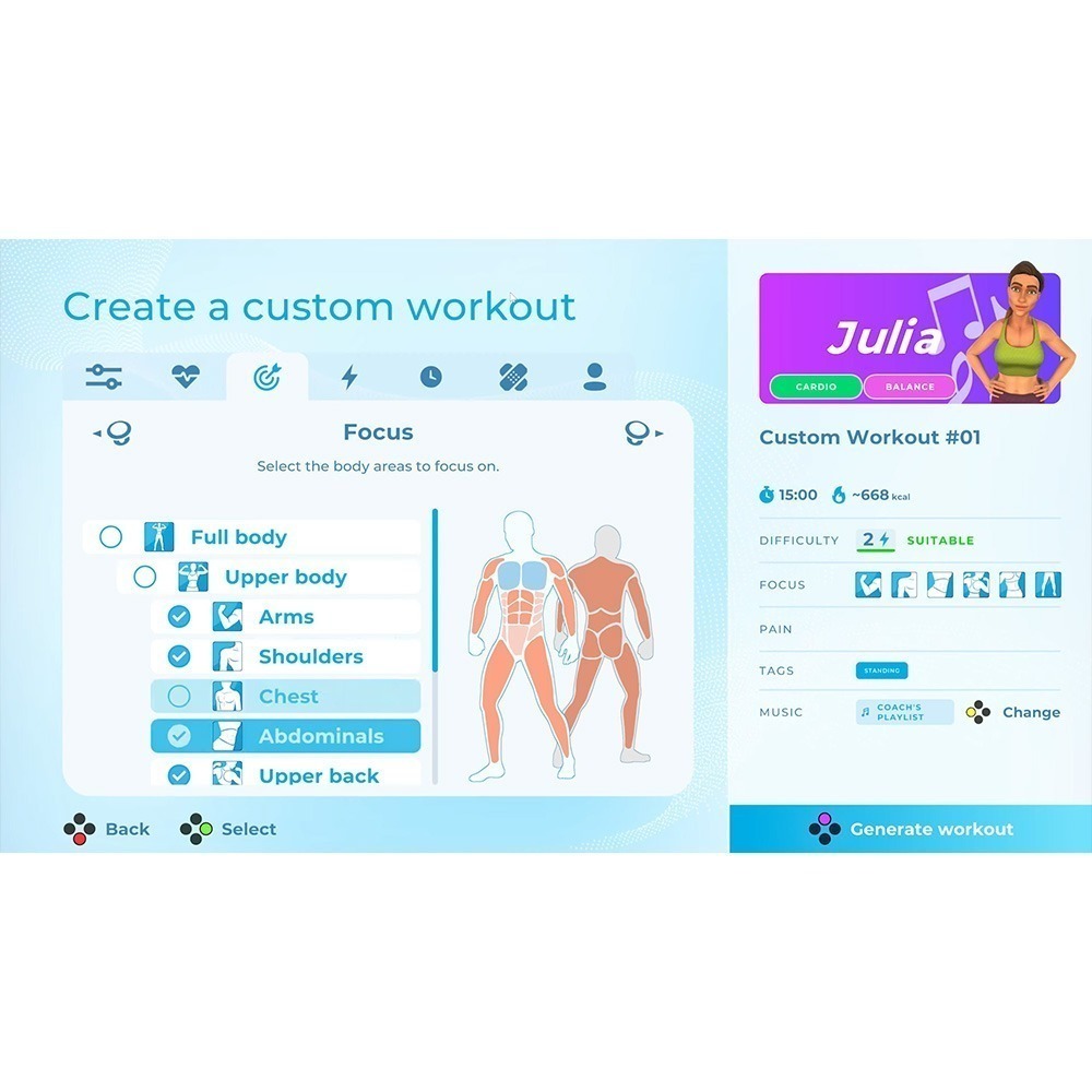 【一起玩】 NS SWITCH 一起健身吧 中英日文歐版 Let＇s Get Fit (現貨全新)-細節圖11