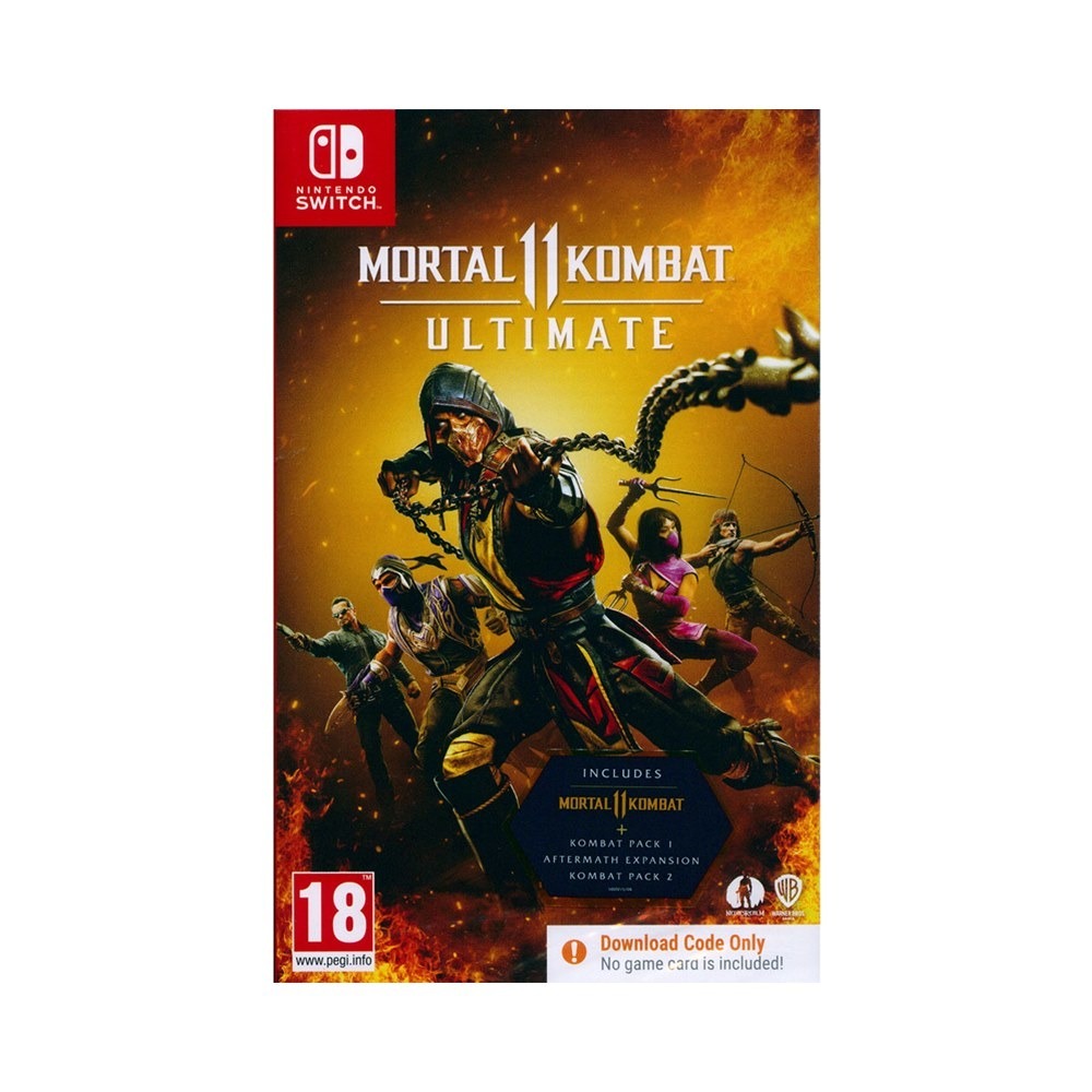 【一起玩】 NS SWITCH 真人快打11 終極版 中英文歐版 (盒裝序號) MORTAL KOMBAT 11-細節圖2