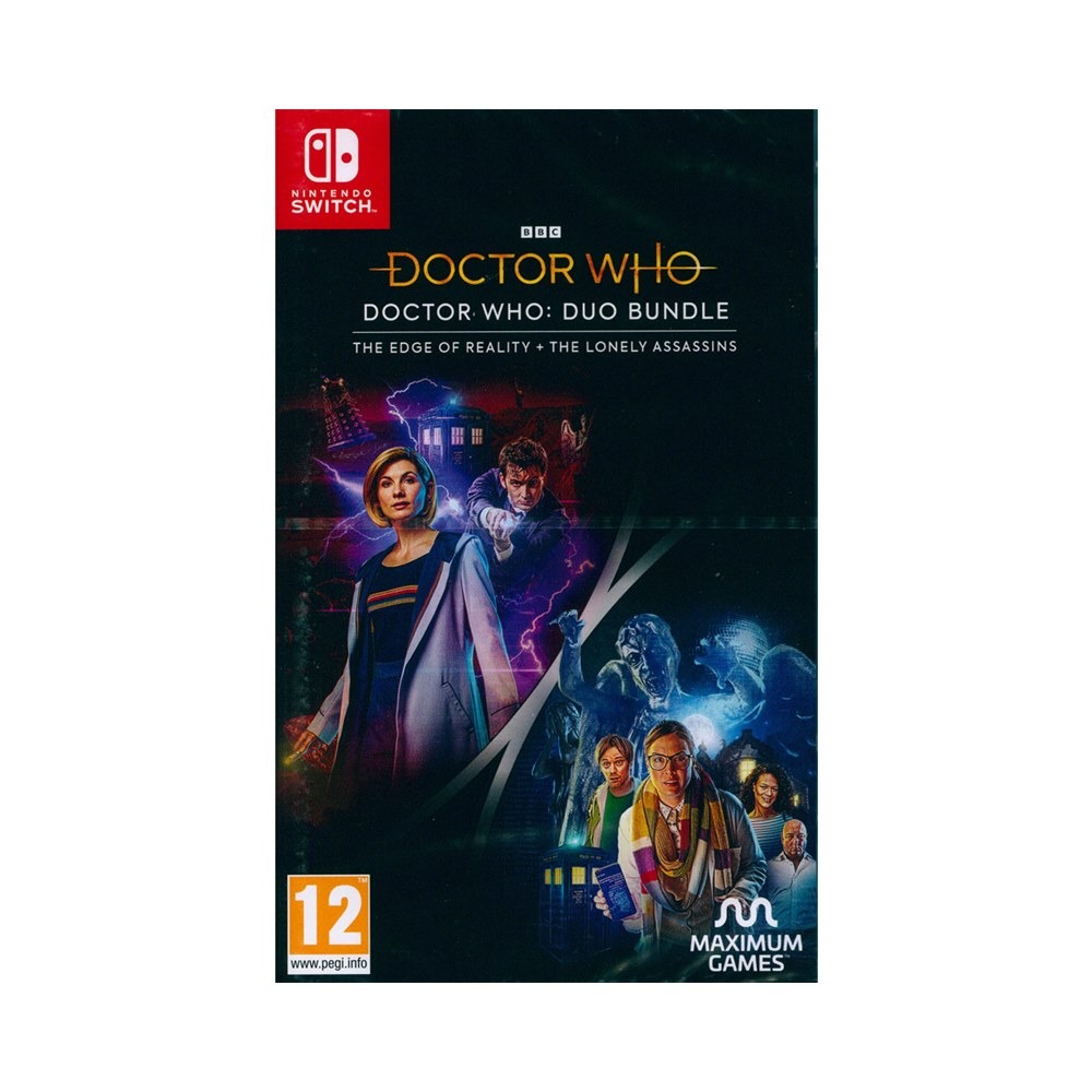 【一起玩】NS SWITCH 神秘博士：同捆包 中英日文歐版 Doctor Who: Duo Bundle-細節圖2