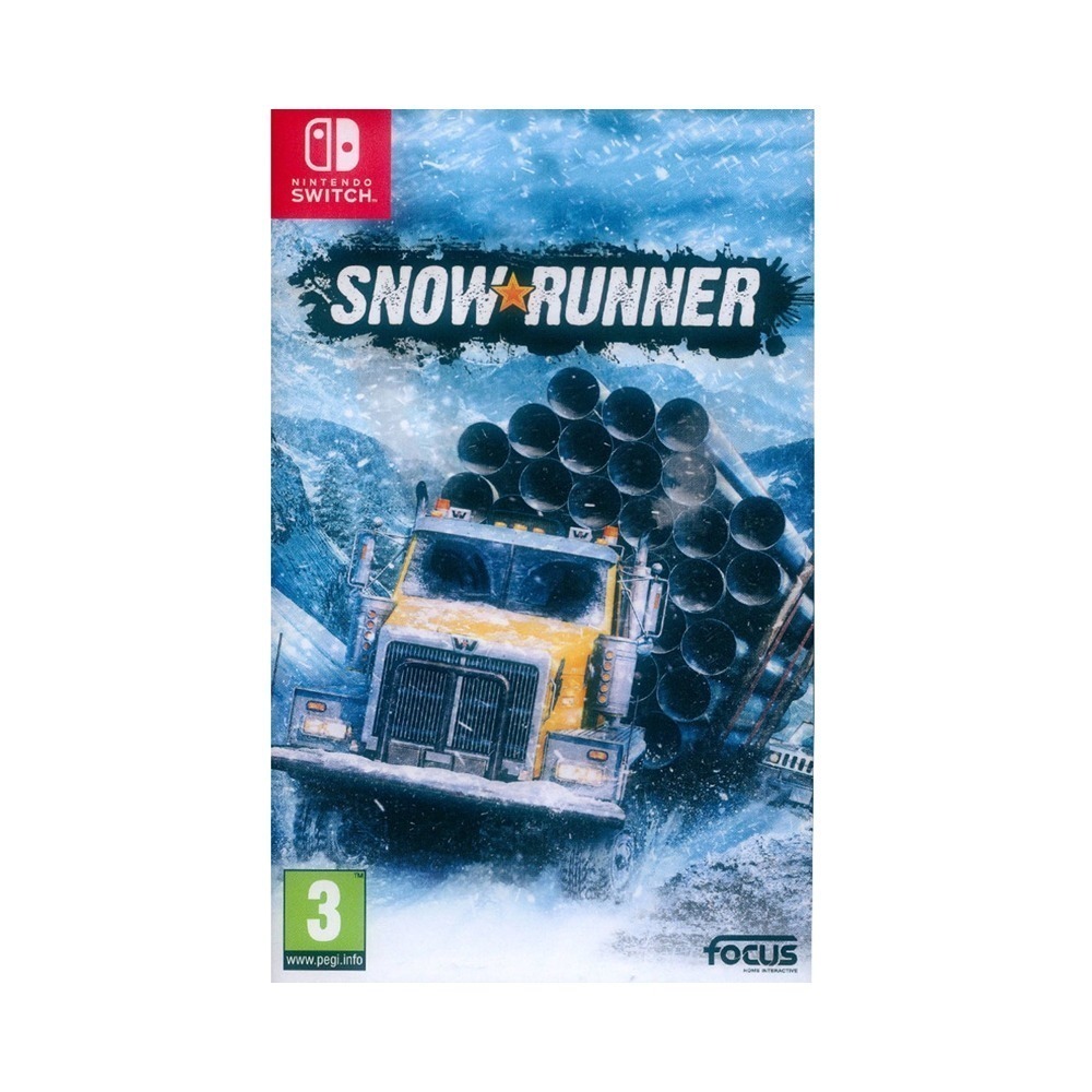 【一起玩】 NS SWITCH 雪地奔馳 中英文歐版 冰雪奔馳 Snowrunner Snow runner-細節圖2