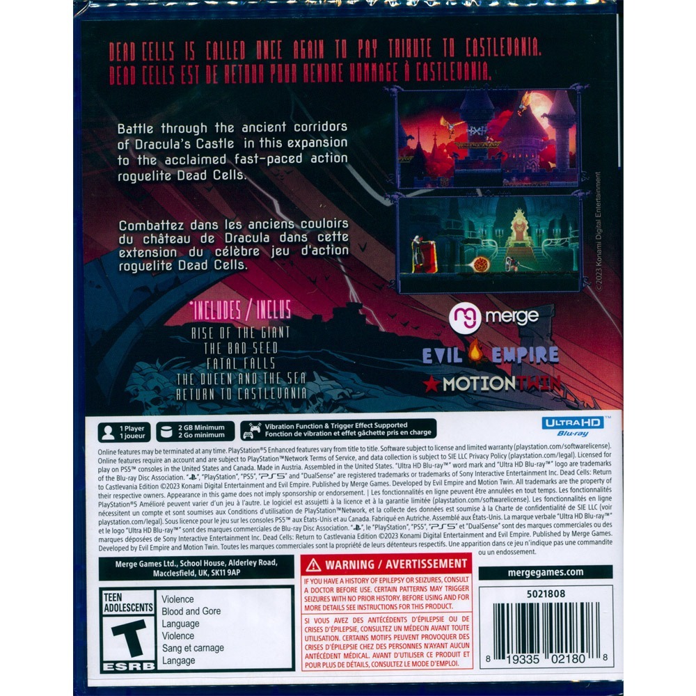 【一起玩】PS5 死亡細胞:重返惡魔城 中英文美版 Dead Cells: Return to Castlevania-細節圖3