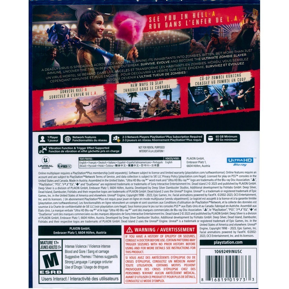 【一起玩】PS5 死亡之島 2 中英日文美版 Dead Island 2-細節圖3