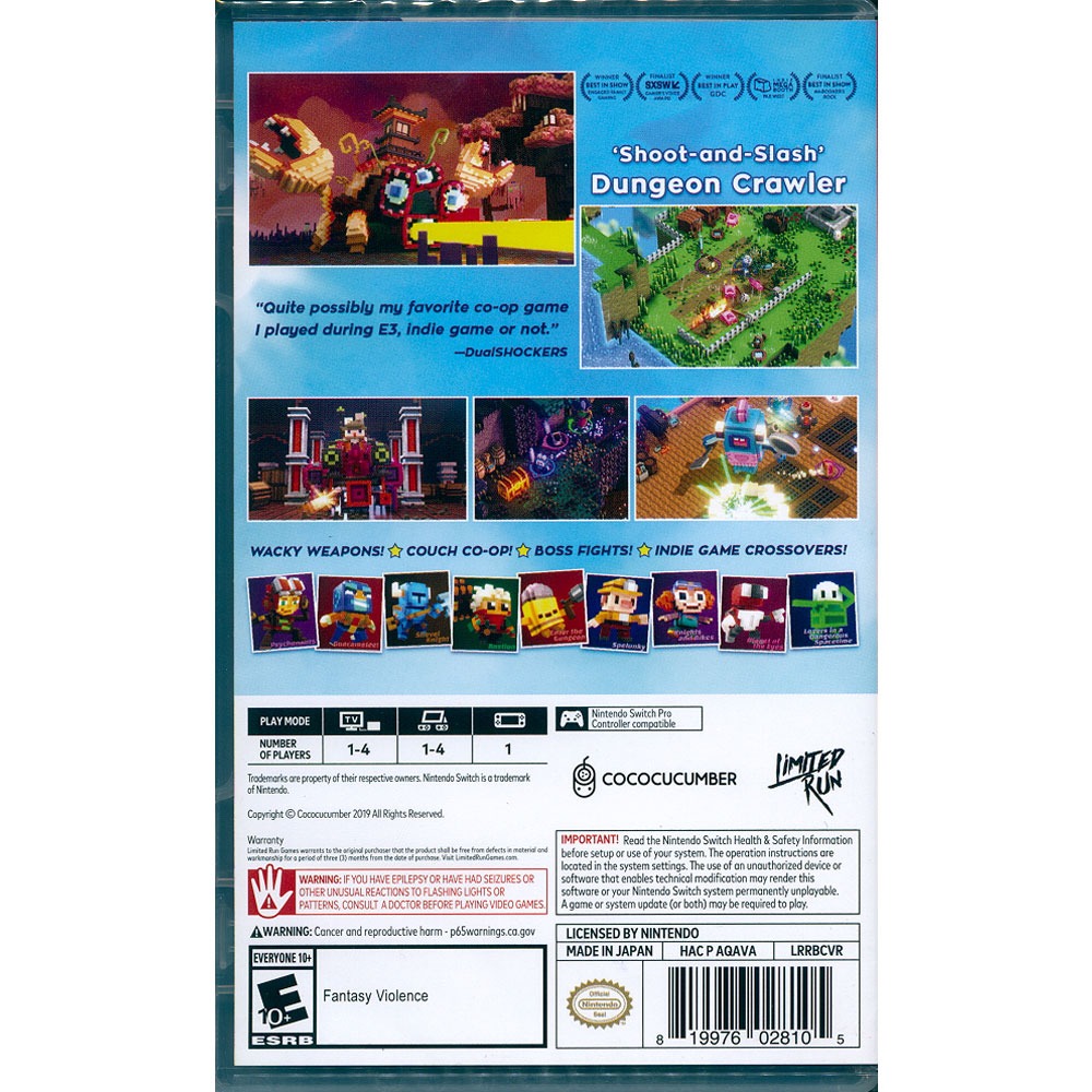 【一起玩】NS SWITCH 河絆之鄉 中英日文美版 Riverbond-細節圖3