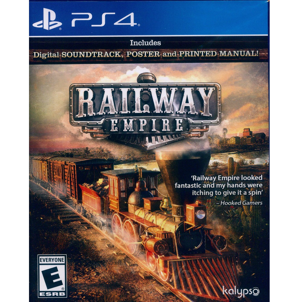 【外盒輕微盒損】PS4 鐵路帝國 英文美版 Railway Empire-細節圖2
