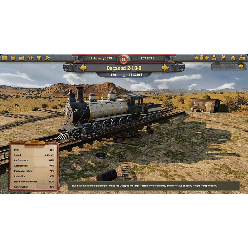 【外盒輕微盒損】PS4 鐵路帝國 英文美版 Railway Empire-細節圖5