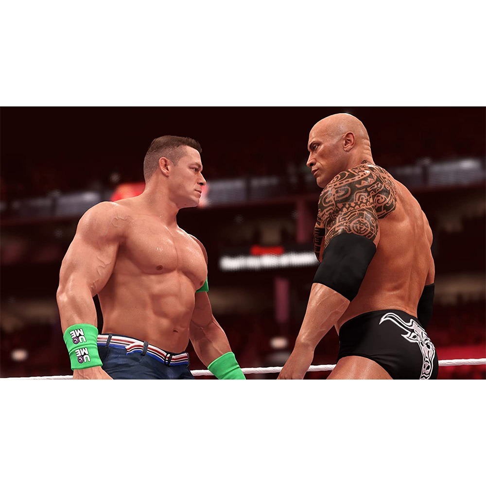 【新品瑕疵-透明封膜破損】PS5 WWE 2K22 美國勁爆職業摔角 2022 英文歐版 WWE 2K22-細節圖4