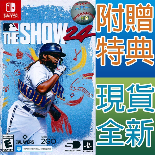 【一起玩】NS SWITCH 美國職棒大聯盟 24 英文美版 MLB The Show 24 美職 職棒 棒球 遊戲
