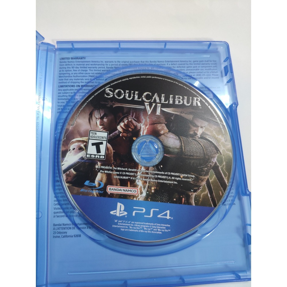 【新品盒損】PS4 劍魂 6 英文美版 SOULCALIBUR VI-細節圖3