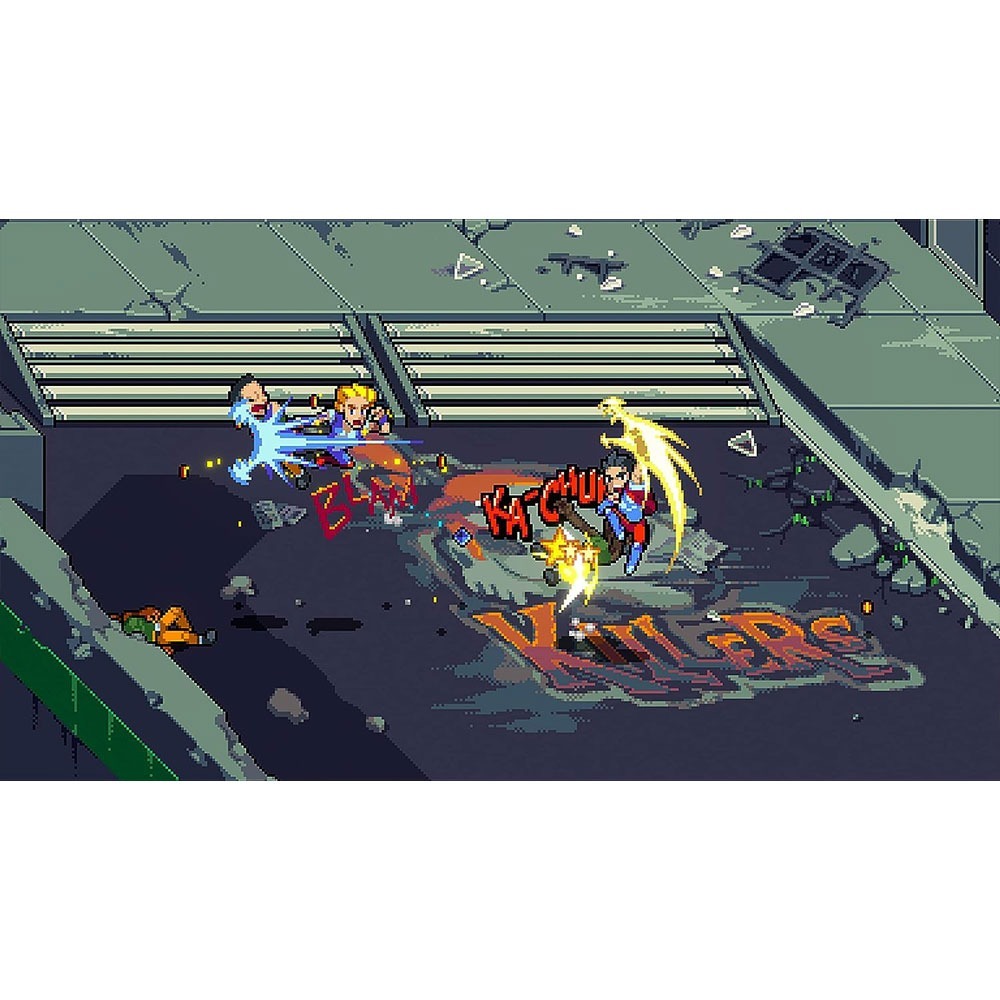 【外盒側面一道割痕】NS SWITCH 雙截龍外傳：龍之崛起 中英日文版Double Dragon 雙龍出海 群龍崛起-細節圖5