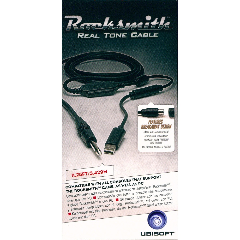 【外包裝破損瑕疵】搖滾史密斯 音源線 導線 Rocksmith Real Tone Cable PS5 PS4 PC-細節圖2